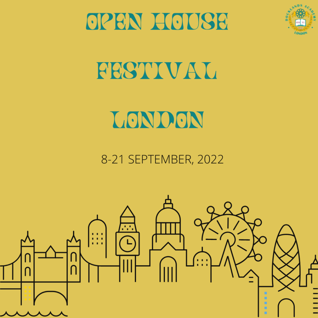 Open House Festival London Docklands Academy London